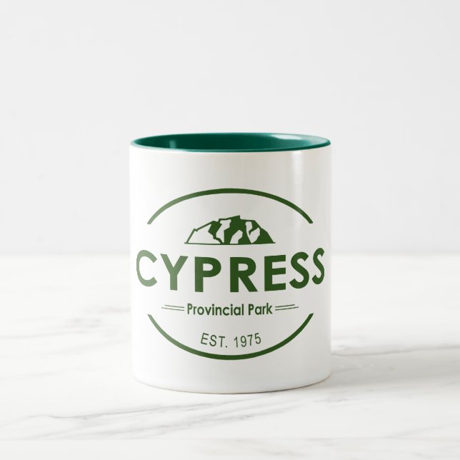 Cypress Provincial Park Two-Tone Coffee Mug (Center)