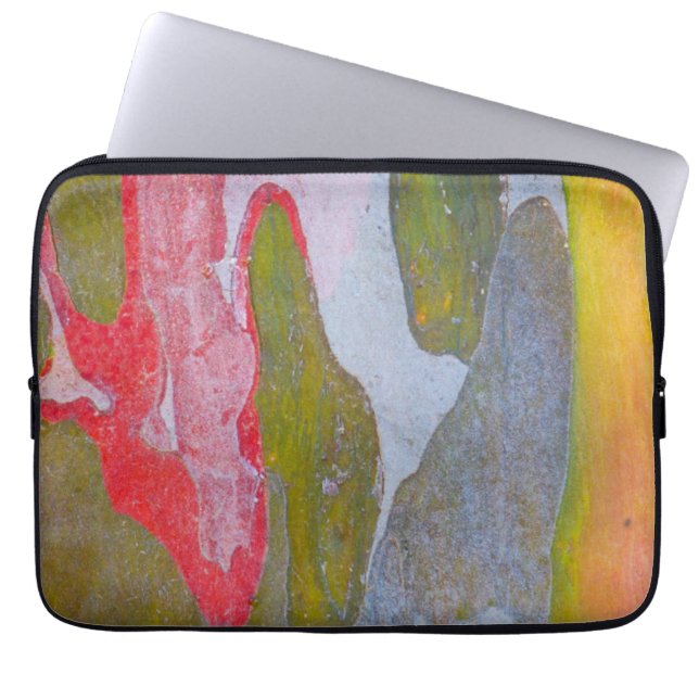Cypress tree bark patterns, Italy Laptop Sleeve (Front)