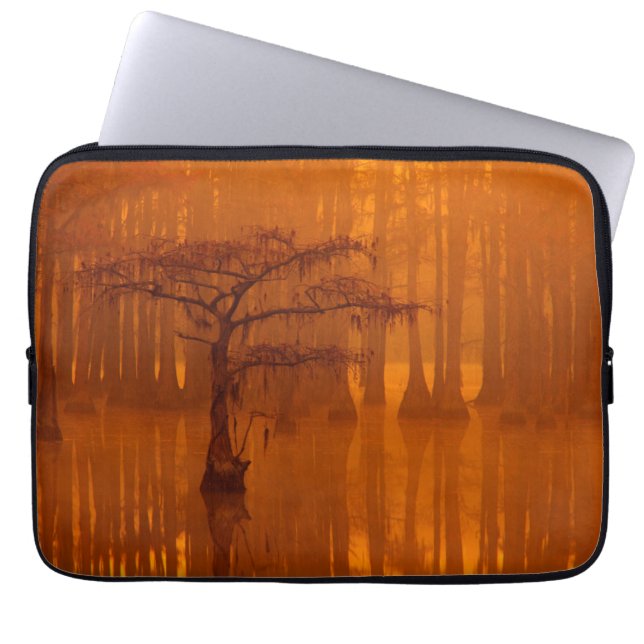 Cypress Trees | George Smith State Park Laptop Sleeve (Front)