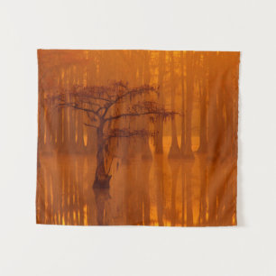 Cypress Trees George Smith State Park Tapestry