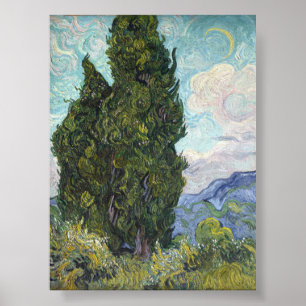 Cypresse by Van Gogh Poster