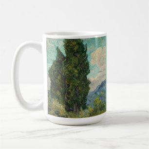 Cypresses by van Gogh Coffee Mug