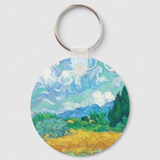 Cypresses Key Ring (Front)