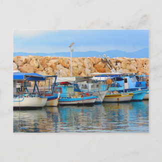 Cypriot Fishing Boats Postcard