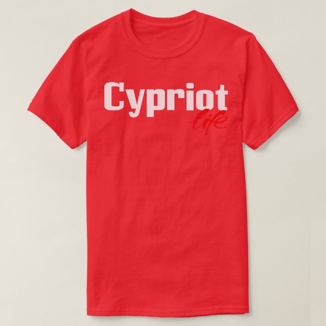 Cypriot Life 1 T-Shirt (Design Front)