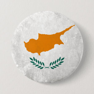 Cyprus 7.5 Cm Round Badge