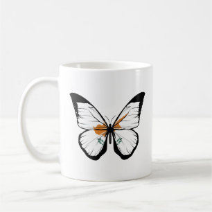 Cyprus Butterfly Flag Coffee Mug