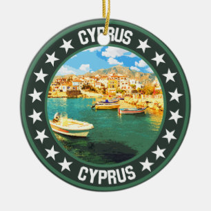 Cyprus ceramic ornament