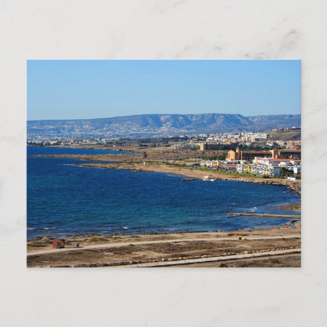 Cyprus Coastline Postcard (Front)