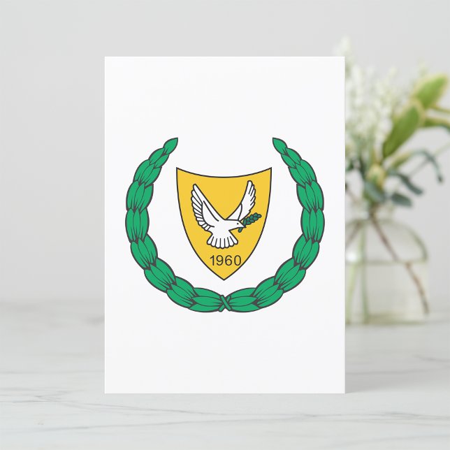 Cyprus Coat Of Arms Invitation (Creator Uploaded)