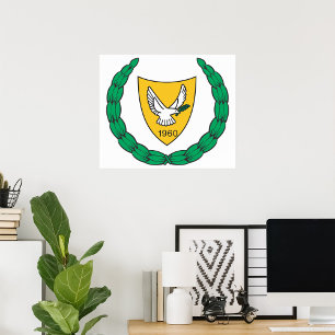 Cyprus Coat Of Arms Poster
