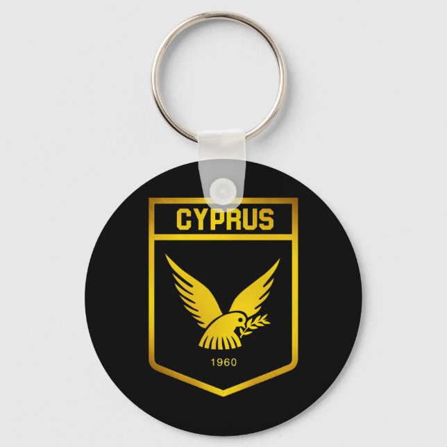 Cyprus Emblem Key Ring (Front)