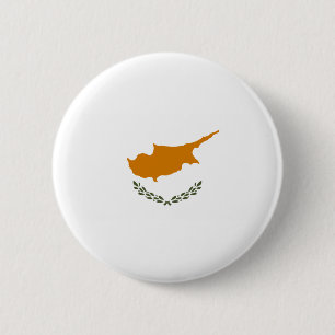 Cyprus Flag 6 Cm Round Badge