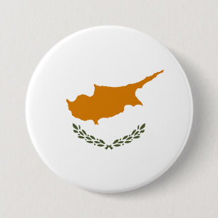 Cyprus Flag 7.5 Cm Round Badge