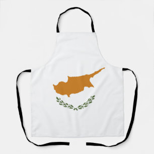 Cyprus flag apron