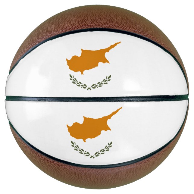 Cyprus Flag Basketball (Front)