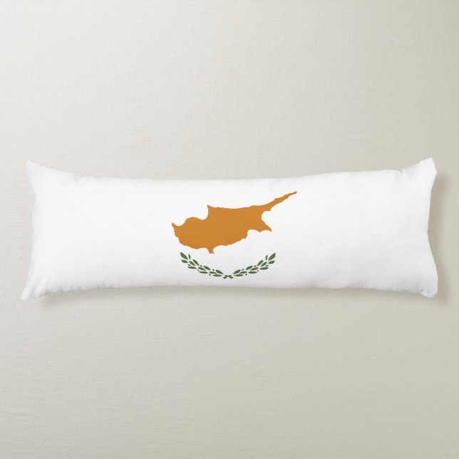 Cyprus flag body cushion (Front)