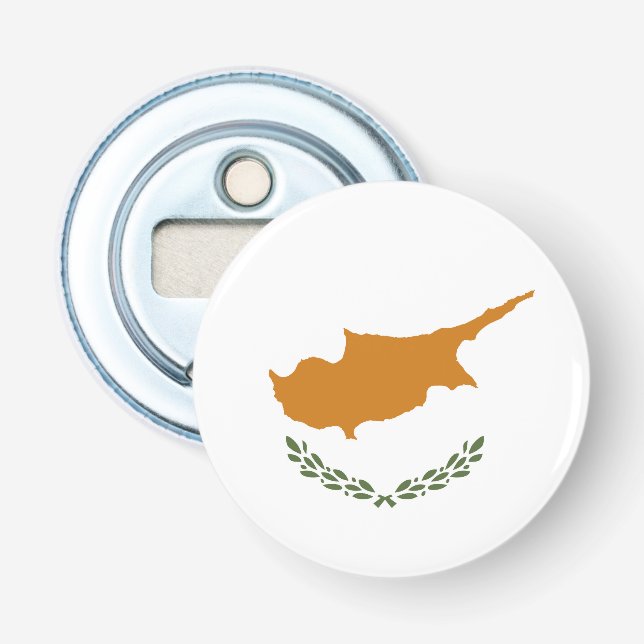 Cyprus flag bottle opener (Front)
