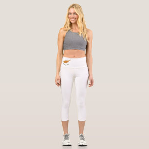 Cyprus flag capri leggings