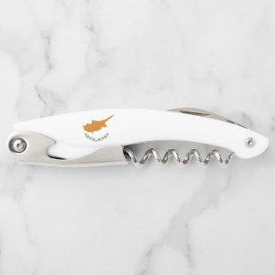 Cyprus flag corkscrew