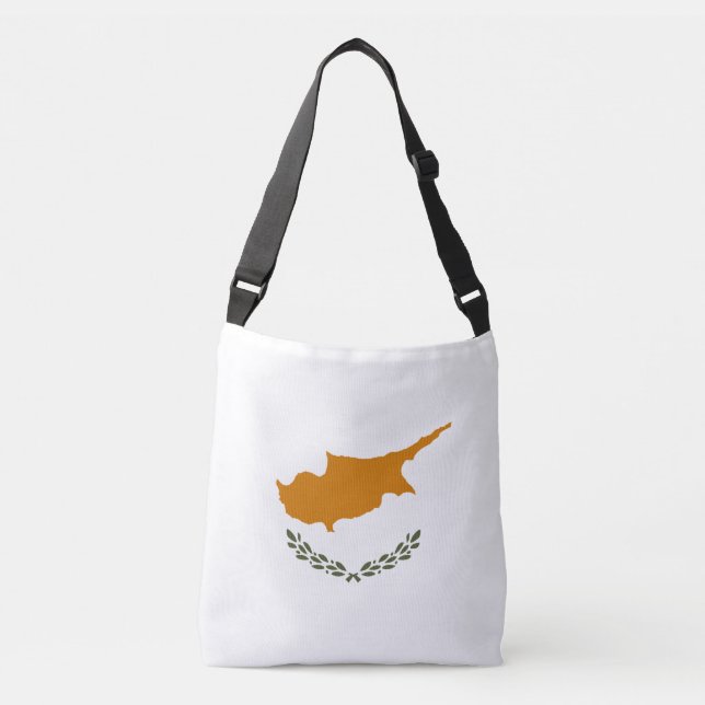 Cyprus Flag Crossbody Bag (Front)