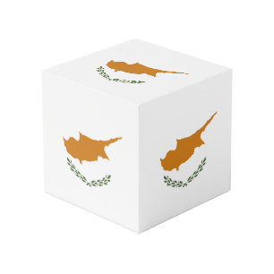 Cyprus flag cube