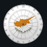 Cyprus Flag Dartboard<br><div class="desc">Cyprus Flag</div>