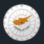 Cyprus Flag Dartboard<br><div class="desc">Cyprus Flag</div>