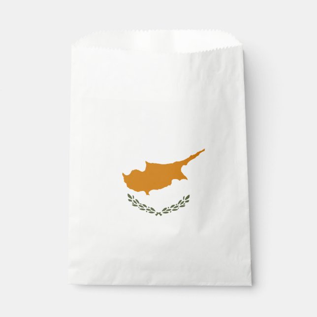 Cyprus Flag Favour Bag (Front)