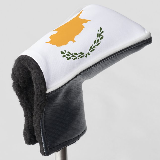 Cyprus Flag Golf Head Cover (3/4 Front)