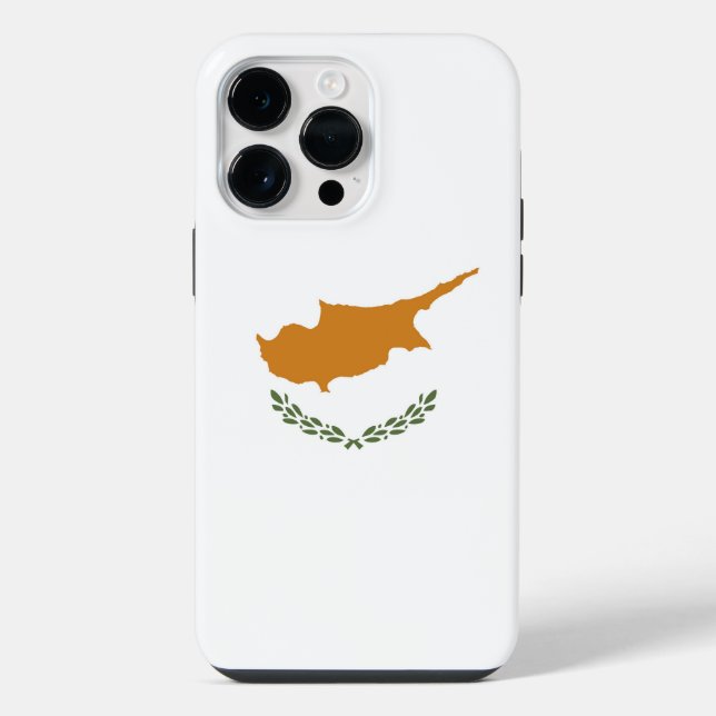 Cyprus flag iPhone case (Back)