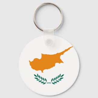 Cyprus Flag Key Ring