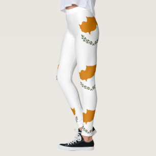 Cyprus Flag Leggings