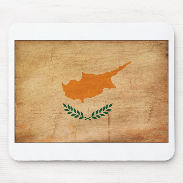 Cyprus Flag Mouse Pad (Front)