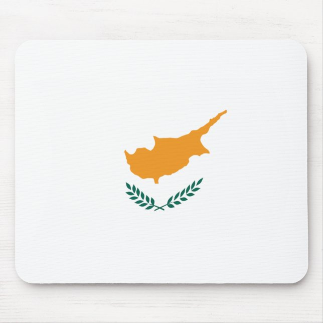 Cyprus Flag Mousepad (Front)