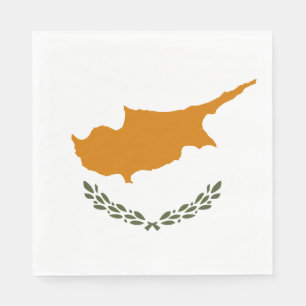 Cyprus Flag Napkin