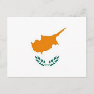 Cyprus - Flag - Postcard