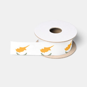 Cyprus Flag Satin Ribbon