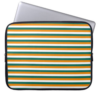 Cyprus flag stripes country symbol pattern lines laptop sleeve