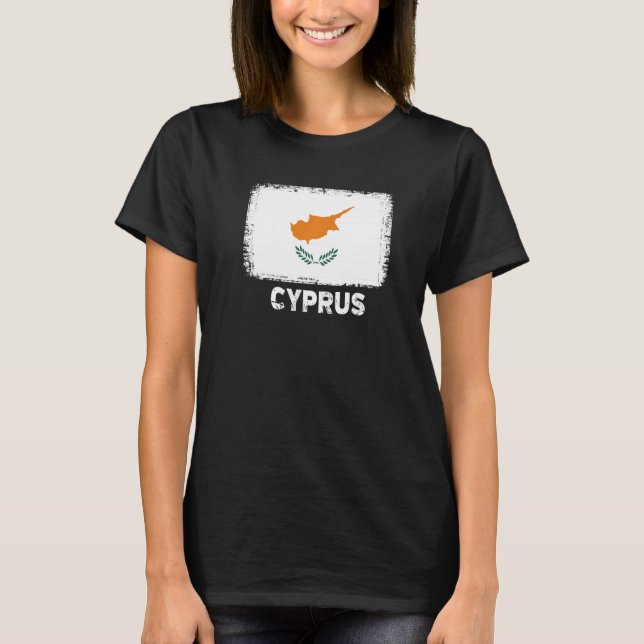 Cyprus Flag  Support Cypriot People Women Men T-Shirt (Front)