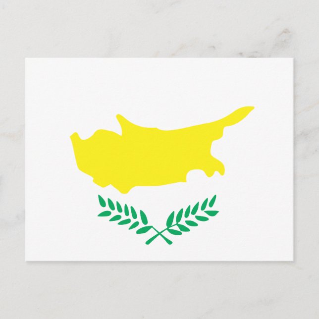 Cyprus Flag T-shirts and Gifts Postcard (Front)