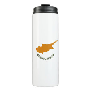 Cyprus Flag Thermal Tumbler