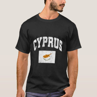 Cyprus Flag Throwback T-Shirt