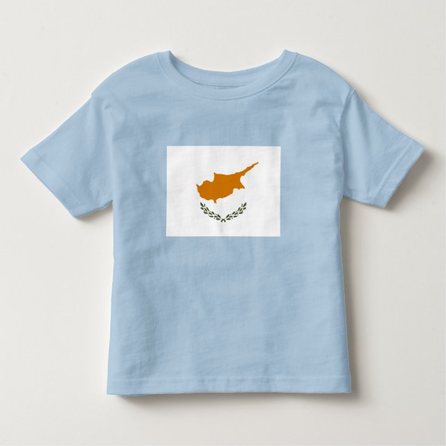 Cyprus Flag Toddler T-Shirt (Front)