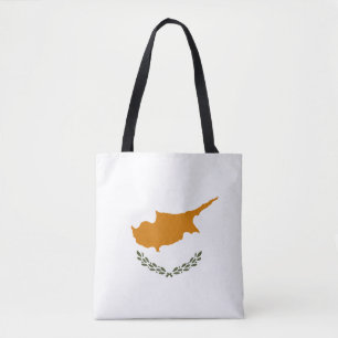 Cyprus Flag Tote Bag