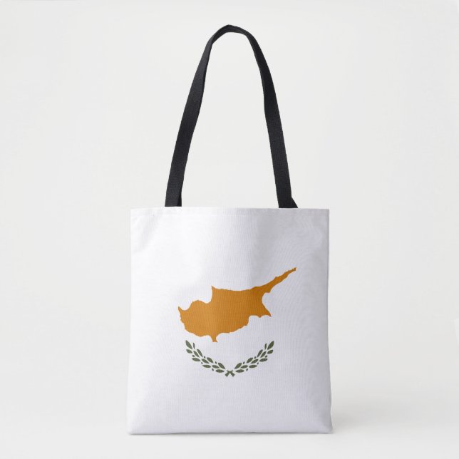 Cyprus Flag Tote Bag (Front)