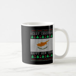 Cyprus Flag Ugly Christmas  Coffee Mug