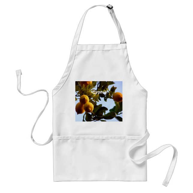 Cyprus Lemon Grove Standard Apron (Front)
