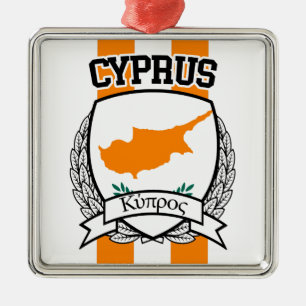 Cyprus Metal Tree Decoration