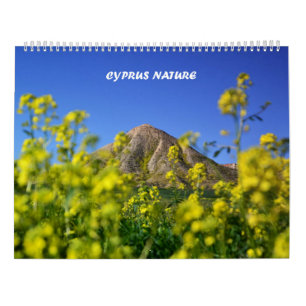 Cyprus nature landscapes calendar